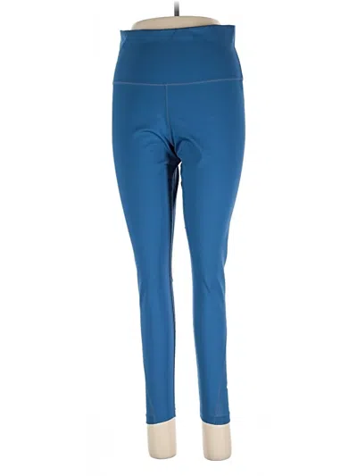 Pre-owned Nike Active Pants In Blue
