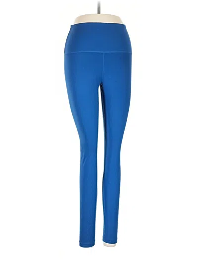 Pre-owned Nike Active Pants In Blue