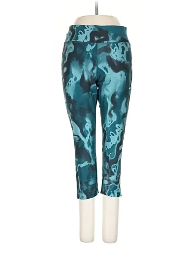 Pre-owned Nike Active Pants In Blue