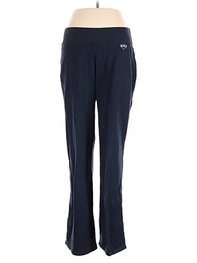 Pre-owned Nike Active Pants In Blue