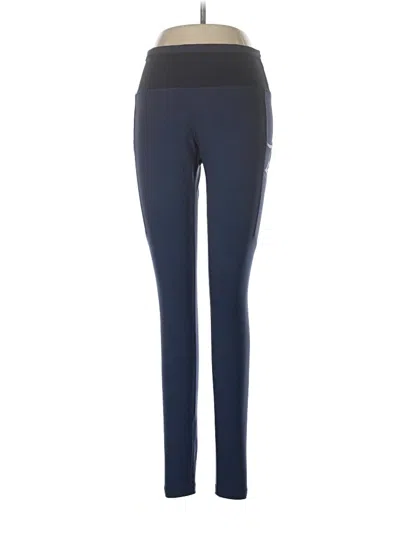 Pre-owned Nike Active Pants In Blue