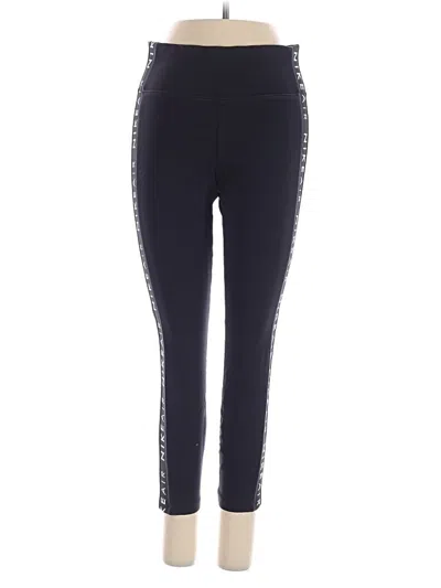 Pre-owned Nike Active Pants In Blue