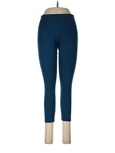 Pre-owned Nike Active Pants In Blue