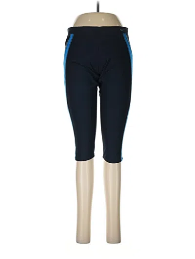 Pre-owned Nike Active Pants In Blue