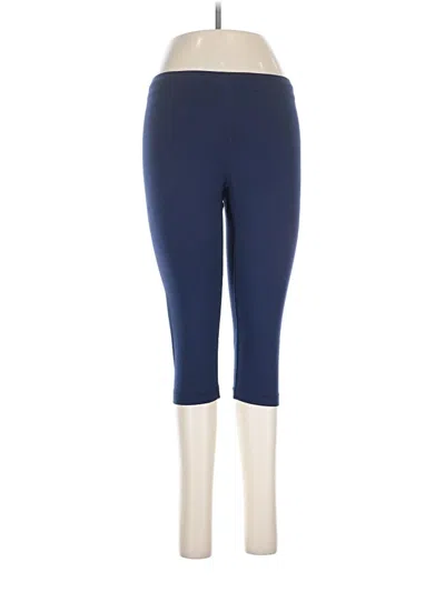Pre-owned Nike Active Pants In Blue