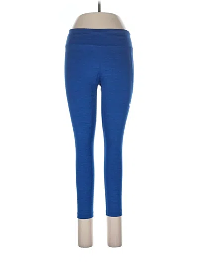 Pre-owned Nike Active Pants In Blue