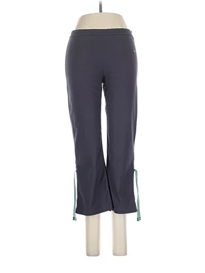 Pre-owned Nike Active Pants In Blue
