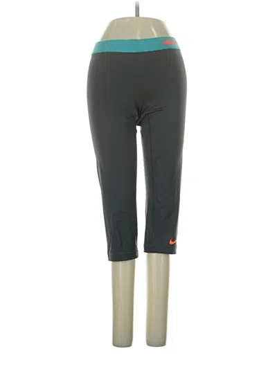 Pre-owned Nike Active Pants In Blue