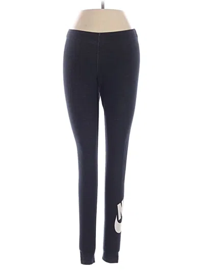 Pre-owned Nike Active Pants In Blue