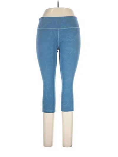 Pre-owned Nike Active Pants In Blue