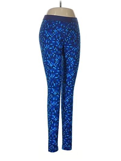 Pre-owned Nike Active Pants In Blue