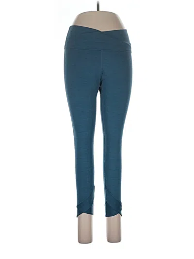 Pre-owned Nike Active Pants In Blue