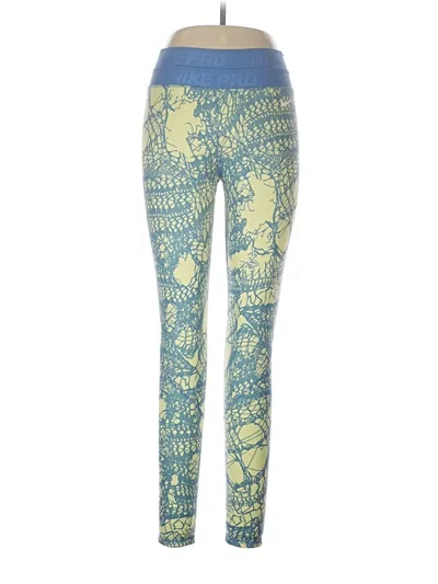 Pre-owned Nike Active Pants In Blue