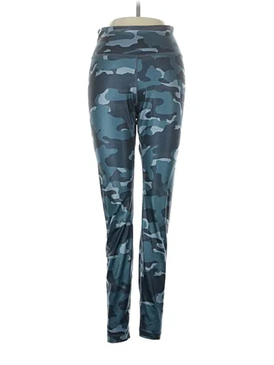 Pre-owned Nike Active Pants In Blue