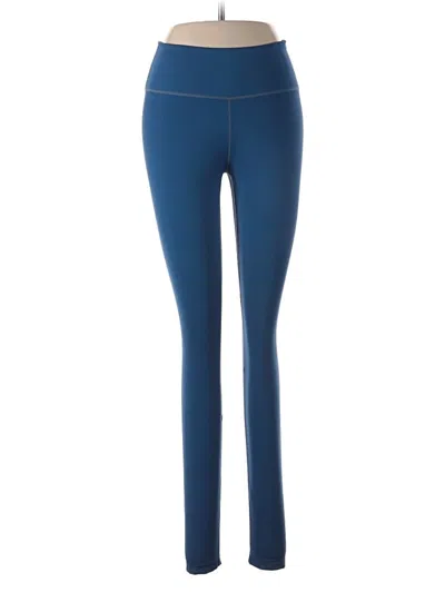 Pre-owned Nike Active Pants In Blue