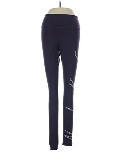 Pre-owned Nike Active Pants In Blue