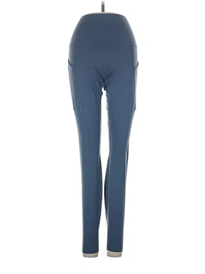 Pre-owned Nike Active Pants In Blue