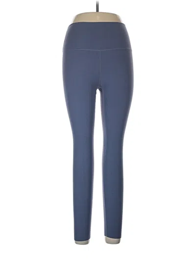 Pre-owned Nike Active Pants In Blue