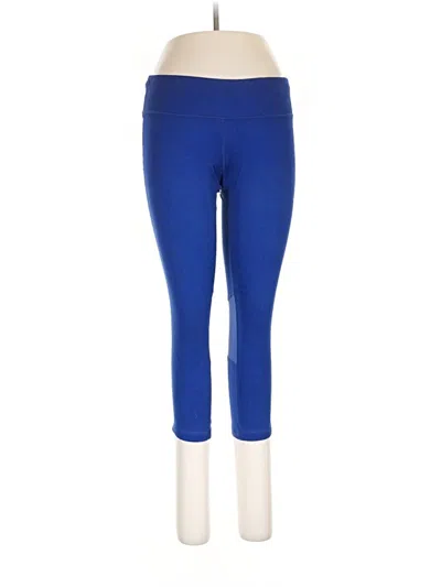 Pre-owned Nike Active Pants In Blue