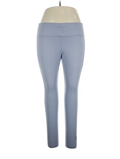 Pre-owned Nike Active Pants In Blue