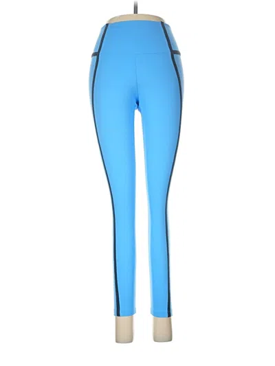 Pre-owned Nike Active Pants In Blue