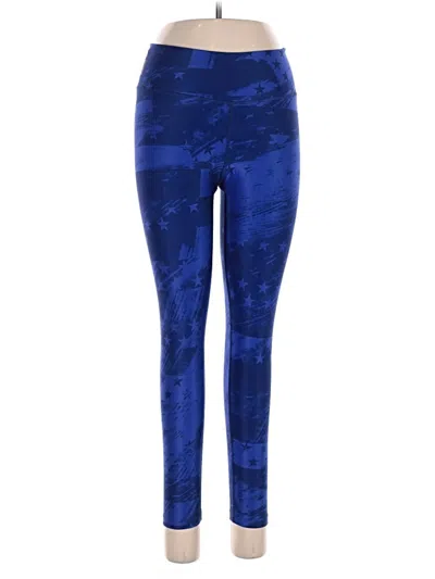 Pre-owned Nike Active Pants In Blue