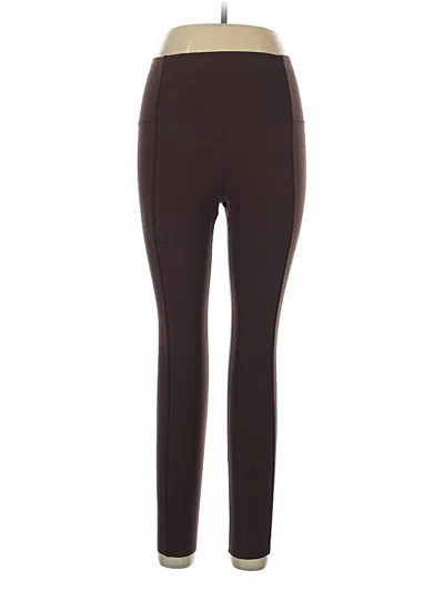 Pre-owned Nike Active Pants In Brown