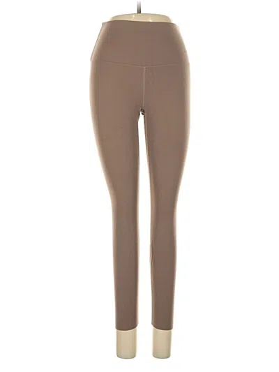 Pre-owned Nike Active Pants In Brown