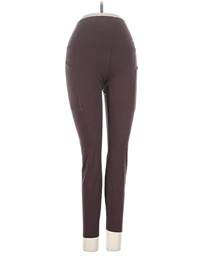 Pre-owned Nike Active Pants In Brown