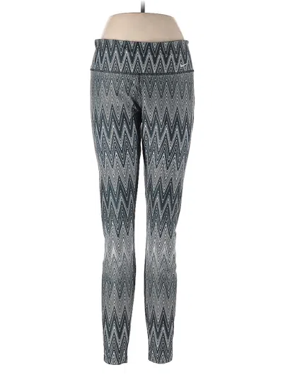 Pre-owned Nike Active Pants In Gray