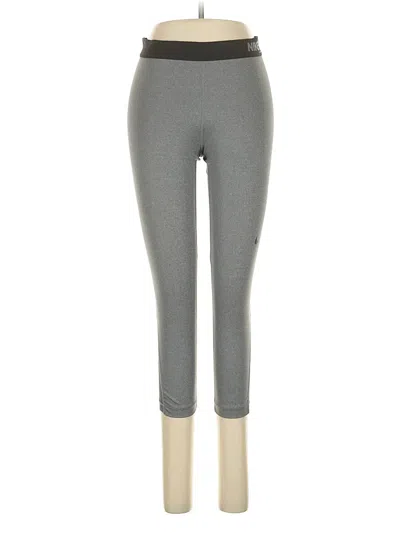Pre-owned Nike Active Pants In Gray