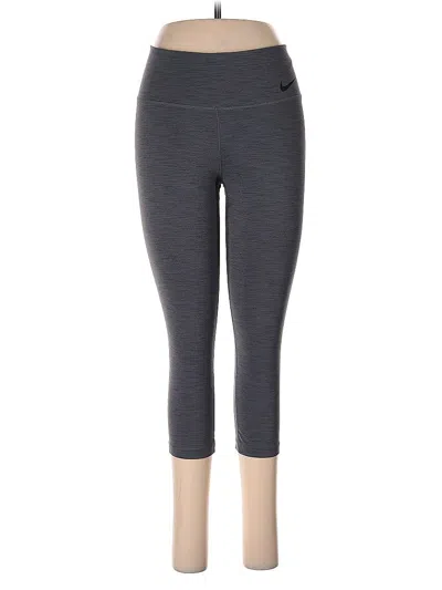 Pre-owned Nike Active Pants In Gray