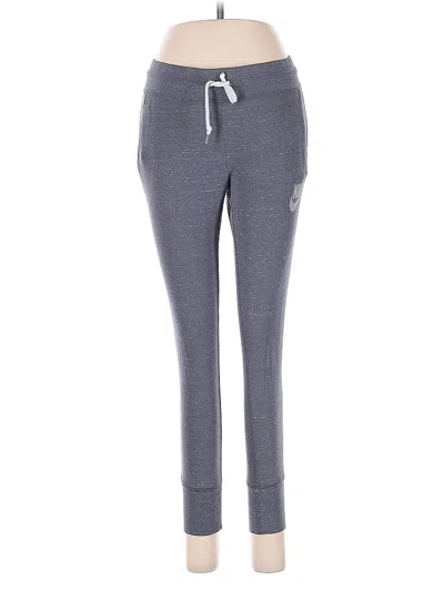 Pre-owned Nike Active Pants In Gray