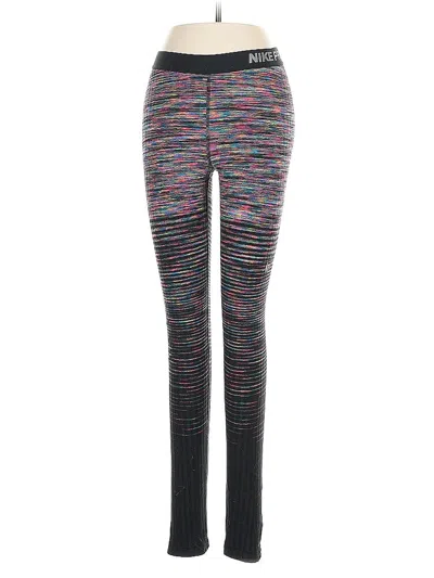 Pre-owned Nike Active Pants In Gray