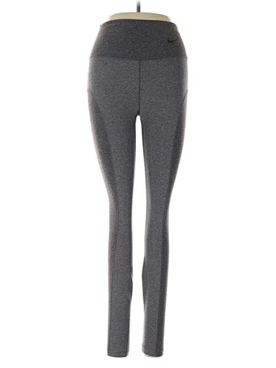 Pre-owned Nike Active Pants In Gray