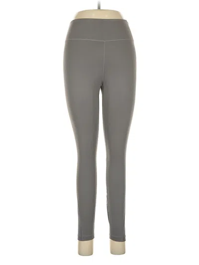 Pre-owned Nike Active Pants In Gray