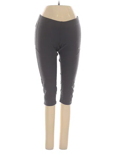 Pre-owned Nike Active Pants In Gray