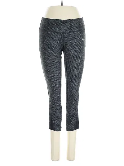 Pre-owned Nike Active Pants In Gray