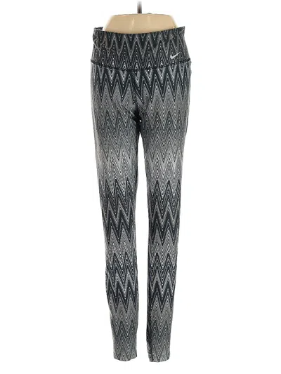 Pre-owned Nike Active Pants In Gray