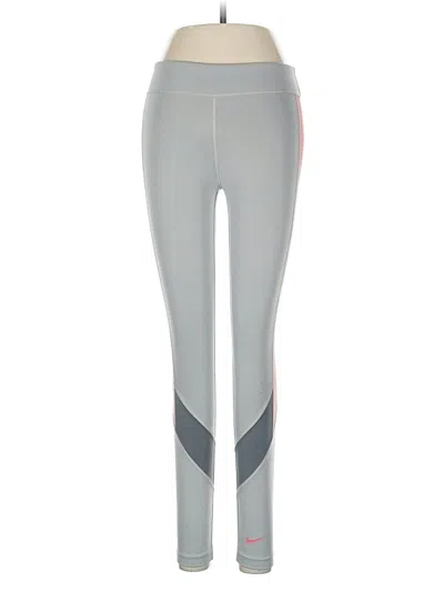 Pre-owned Nike Active Pants In Gray