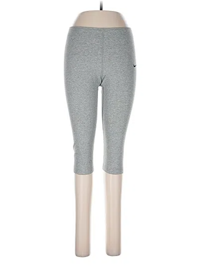Pre-owned Nike Active Pants In Gray