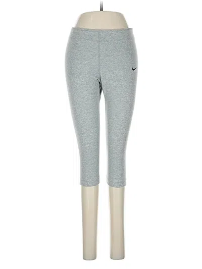 Pre-owned Nike Active Pants In Gray