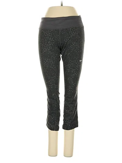 Pre-owned Nike Active Pants In Gray