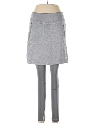Pre-owned Nike Active Pants In Gray