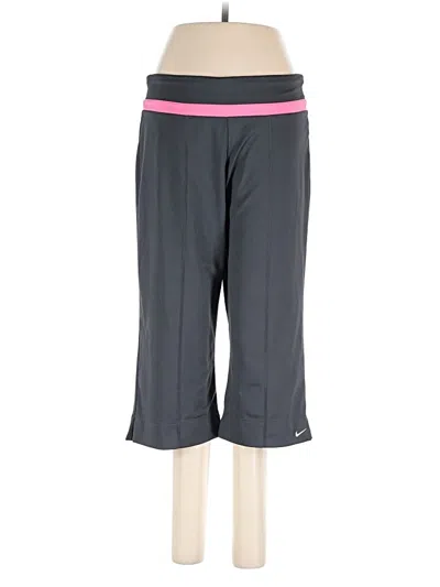 Pre-owned Nike Active Pants In Gray