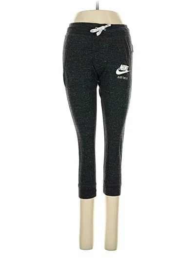 Pre-owned Nike Active Pants In Gray