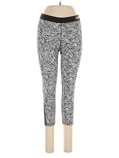 Pre-owned Nike Active Pants In Gray