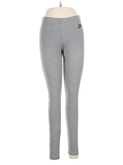 Pre-owned Nike Active Pants In Gray