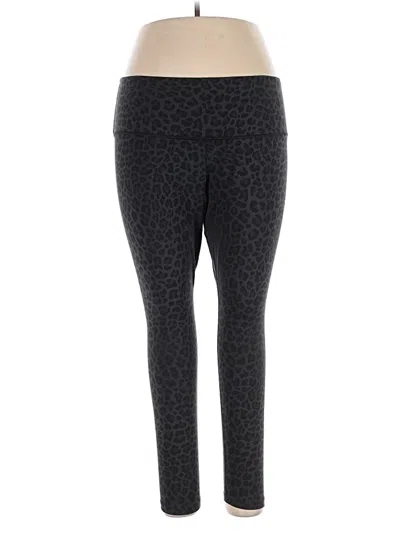 Pre-owned Nike Active Pants In Gray