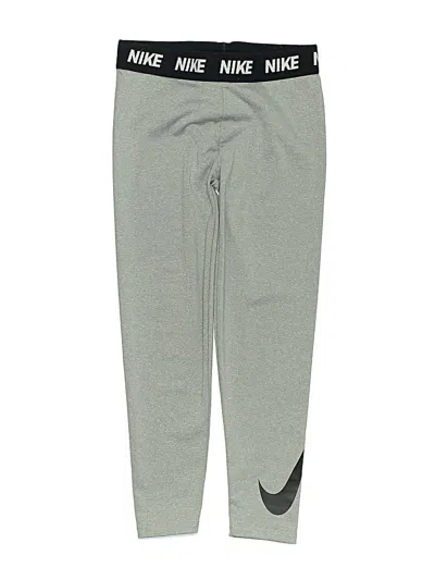 Pre-owned Nike Kids' Active Pants In Gray